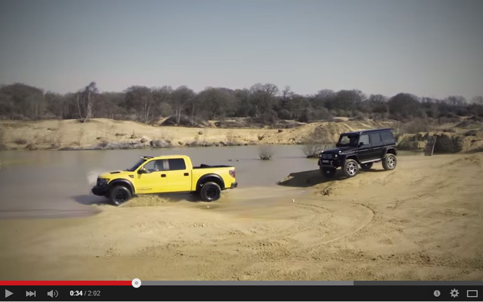 Top Gear Released A New Magnificient Video With The Raptor And The G500 On YouTube But…